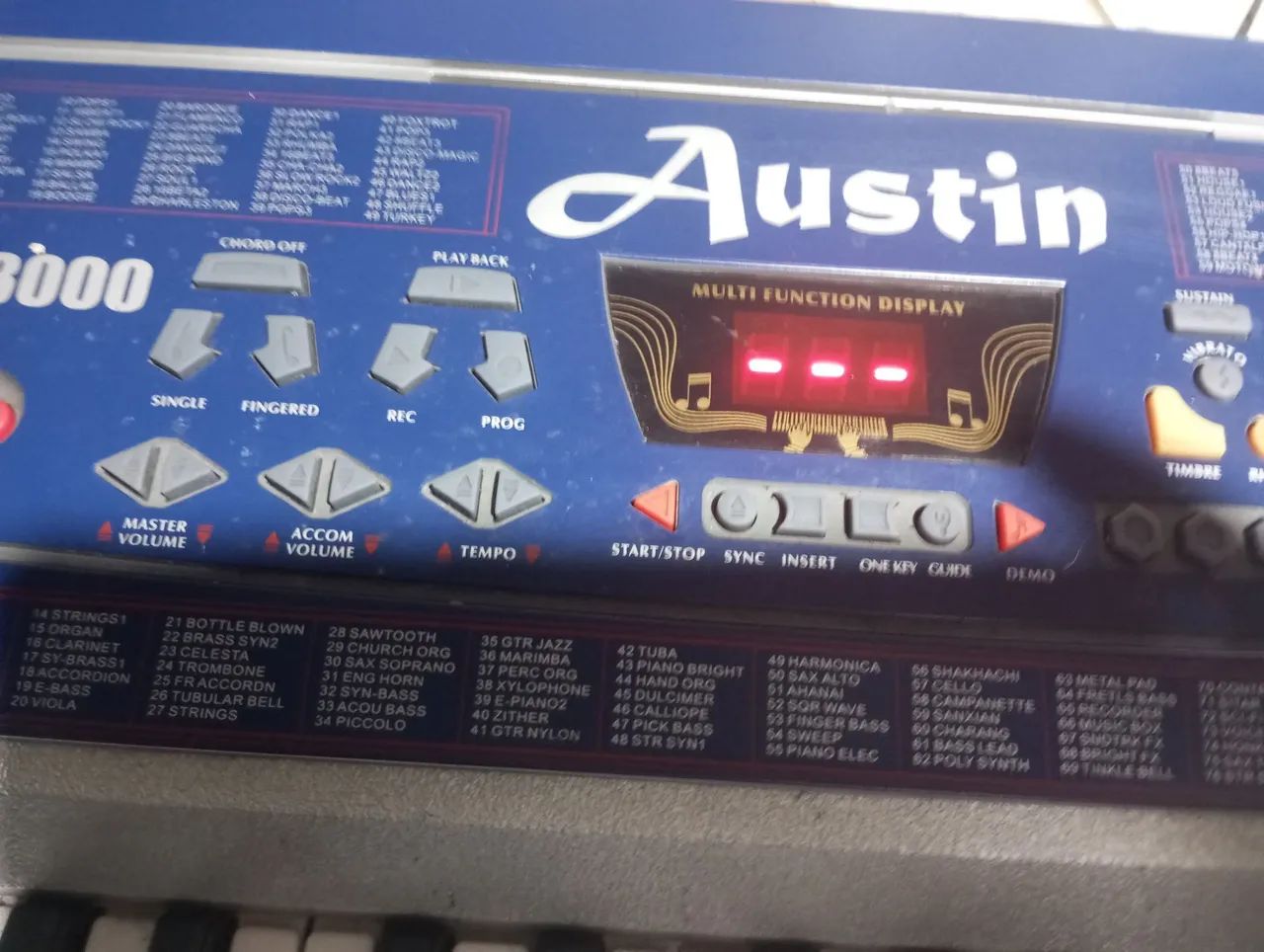 Teclado Austin AK-3000