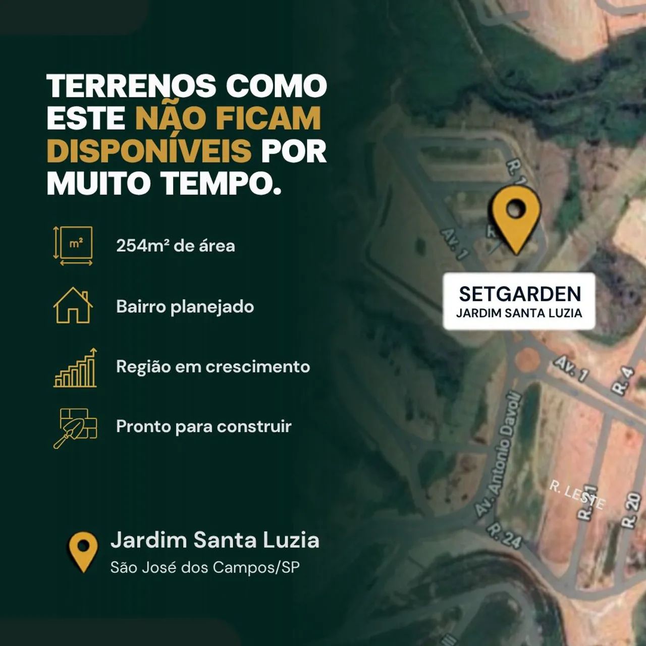 Terreno pronto para construir já quitado/setgarden - Foto 3