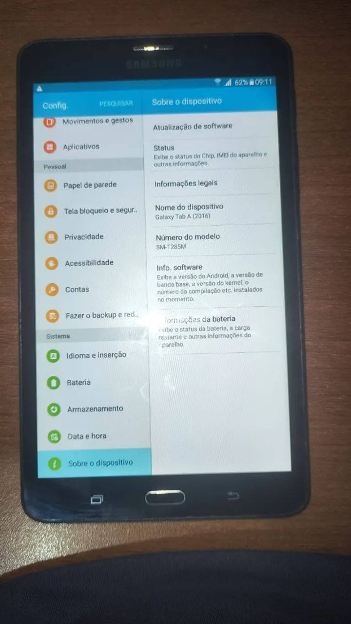 tablet galaxy tab a7 t285m 8gb - Foto 2