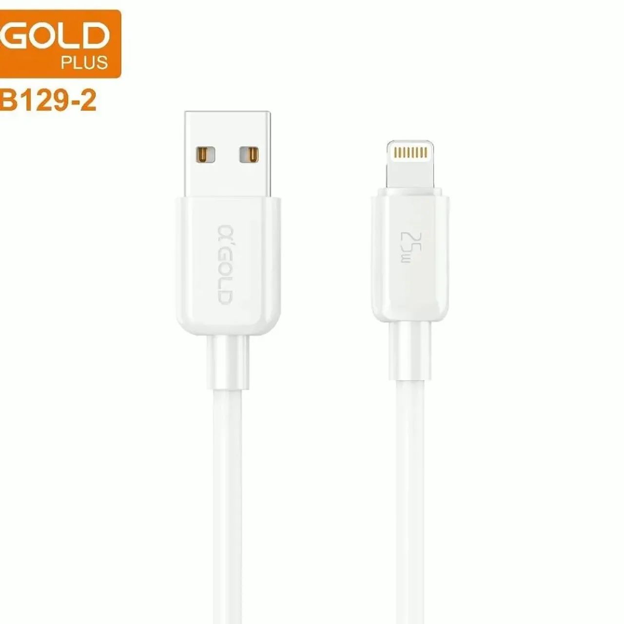Cabo USB para Lightning iPhone 25W 1metro a'Gold CB129-2 - Foto 2