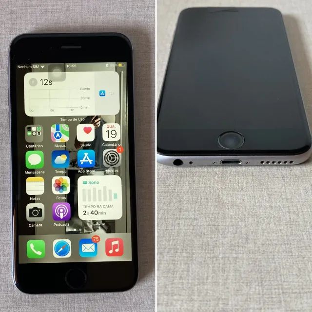 iPhone 6s Cinza 128GB - Em Perfeito Funcionamento  - Foto 2