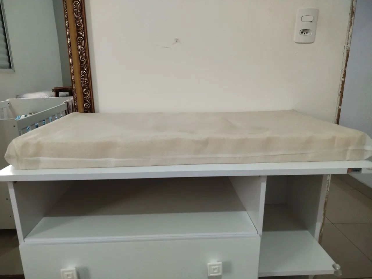 Conjunto de Berço (mini cama), Colchão e Cômodo  - Foto 5