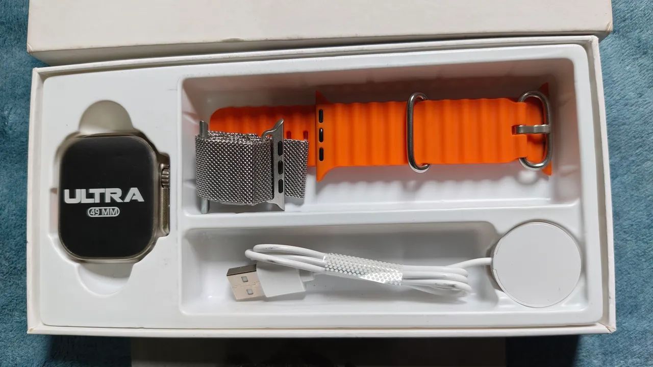 Smartwatch HK 10 Ultra 3 Novinho. - Foto 4