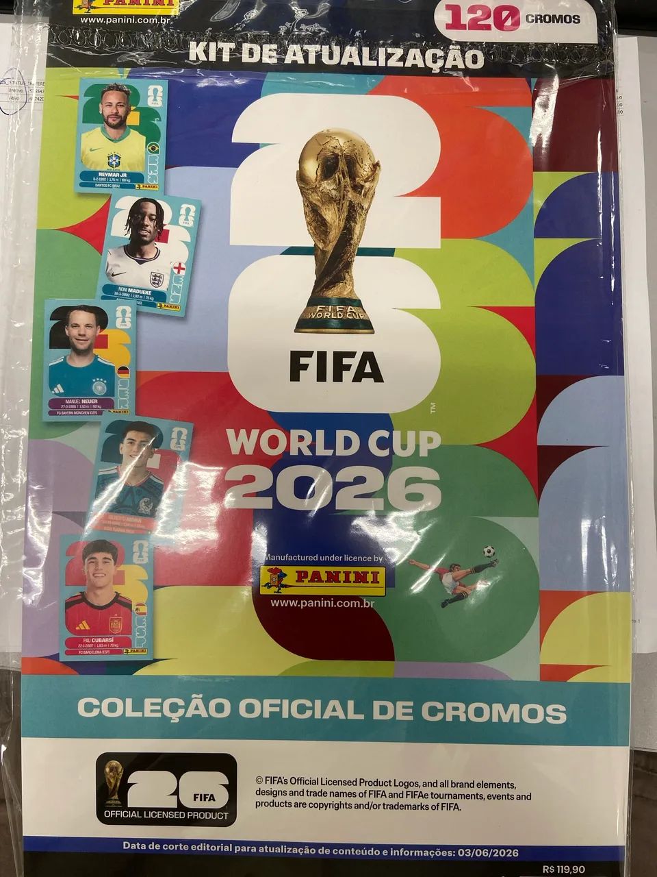 Kit de atualização copa 2026