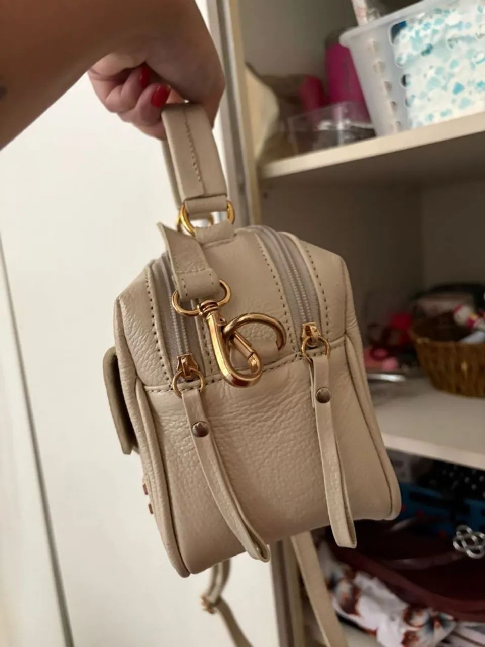 Vendo bolsa de couro - Foto 2