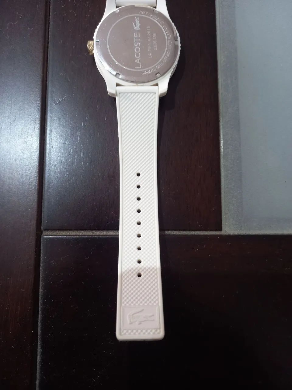 Relógio Lacoste Branco/Dourado ORIGINAL  - Foto 4
