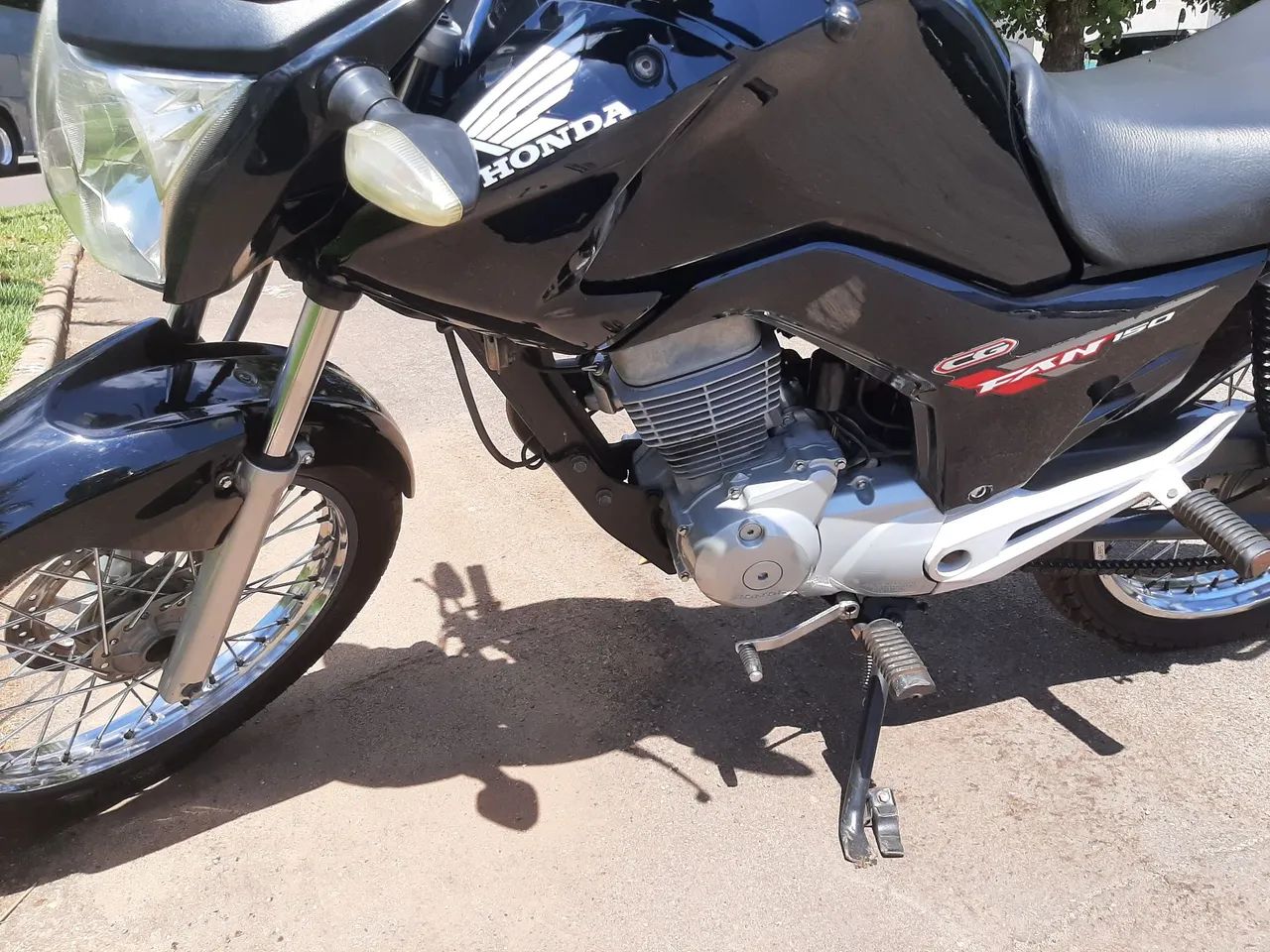 Vendo moto fan150 2014 completa  - Foto 5