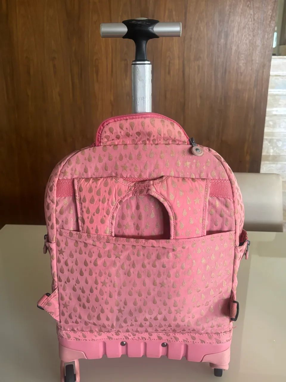 Mochila Kipling rosa - Foto 4