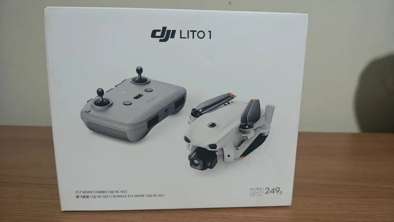 DJI Lito 1 combo fly (NOVO) com invoice + BÔNUS (Iniciamos processos ANATEL e outros)
