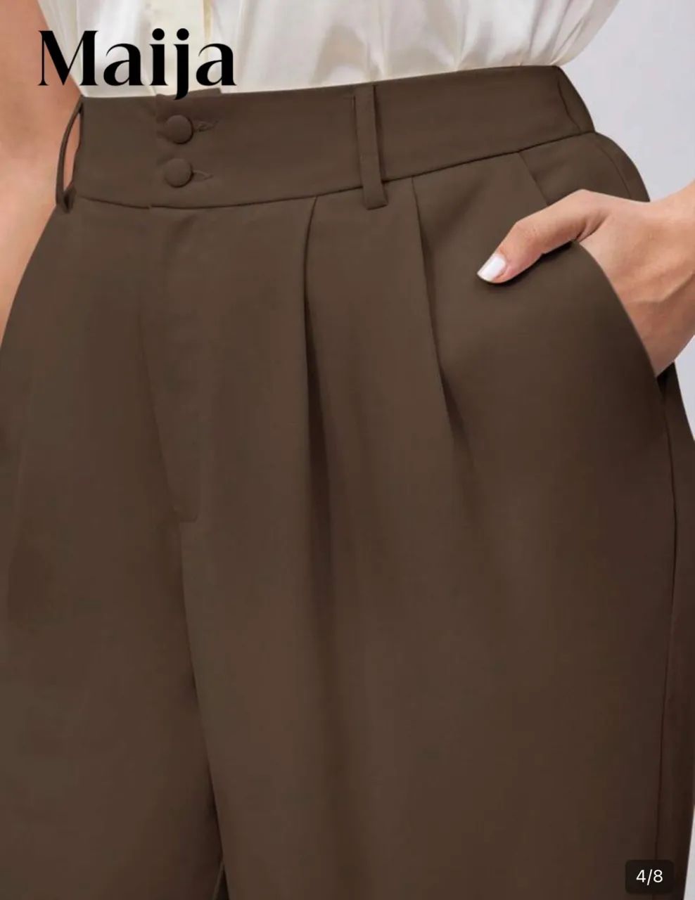 Calça alfaiataria shein NOVA - Foto 2