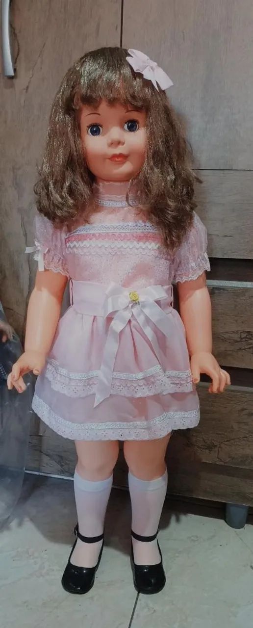 Boneca amiguinha da estrela com vestido cor de rosa - Foto 5