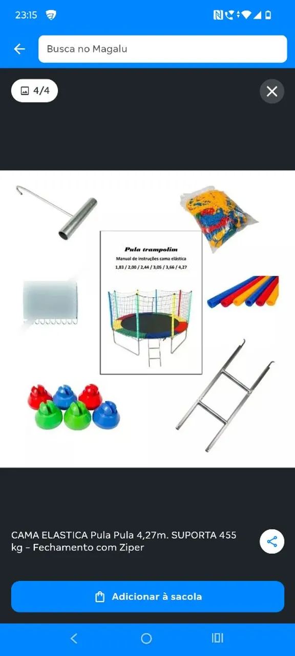 Cama elástica pula pula  - Foto 2