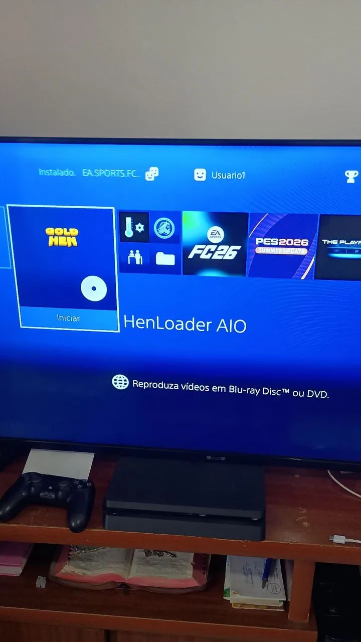 Playstation 4 slim desbloqueado 