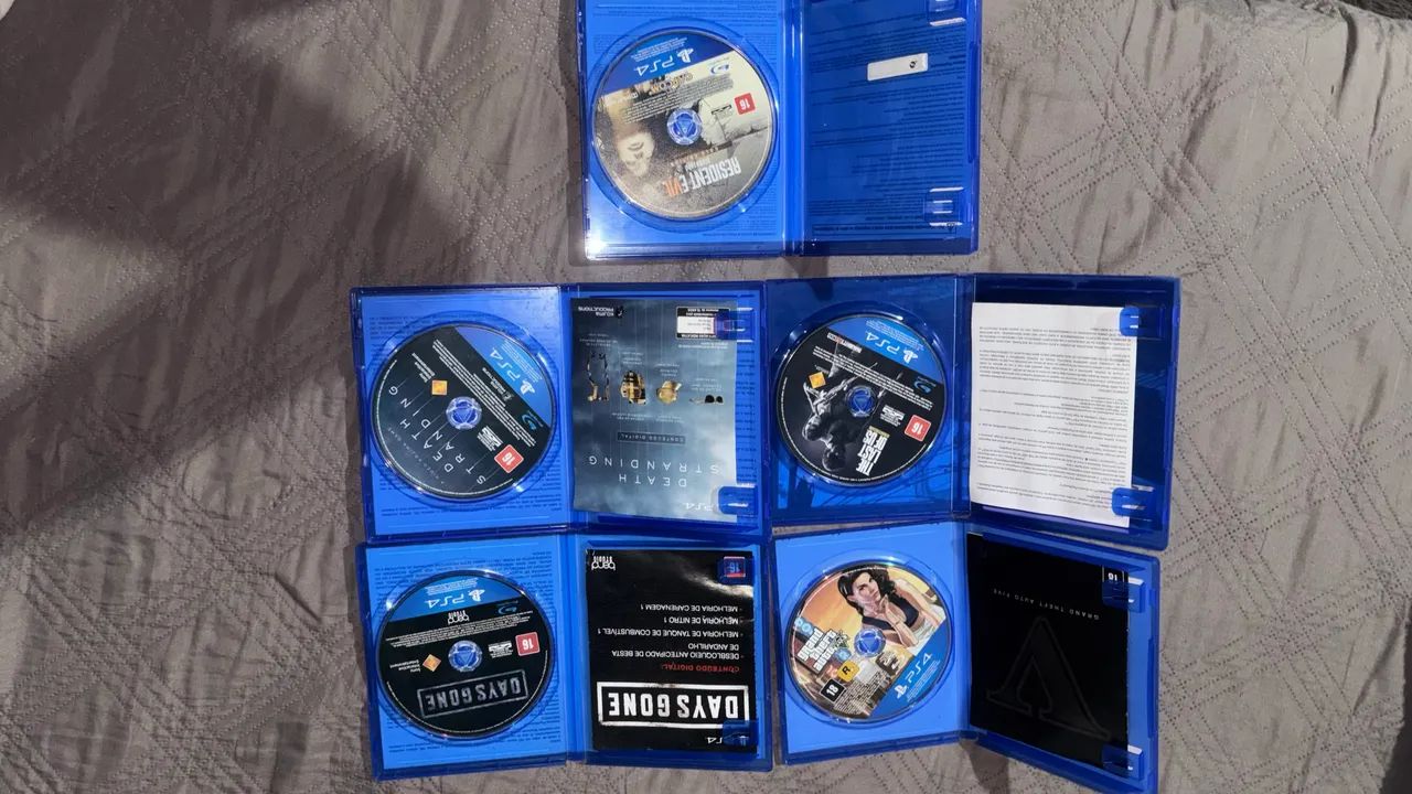 Vendo ps4 slim e jogos mídia digital e troco em ps5 slim troco em pc - Foto 2