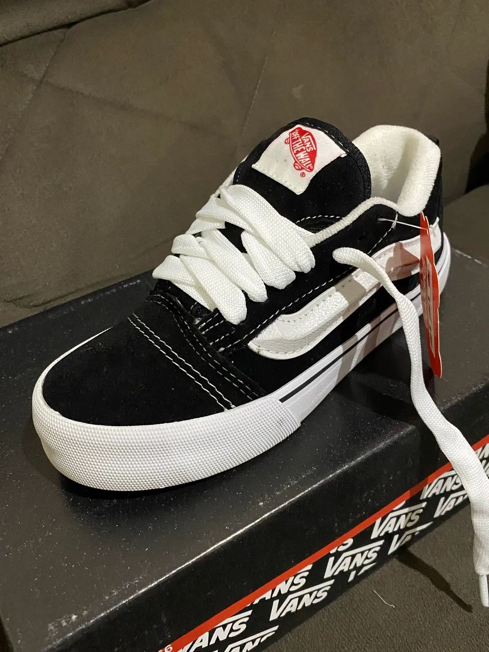 Vans Old Skool Platform Black/White - Foto 5