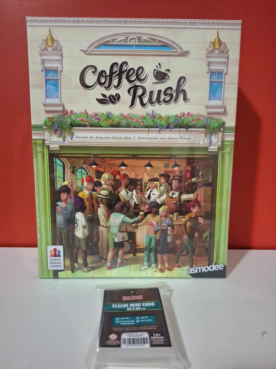 Jogo de Tabuleiro Coffee Rush (Galápagos) + Brinde