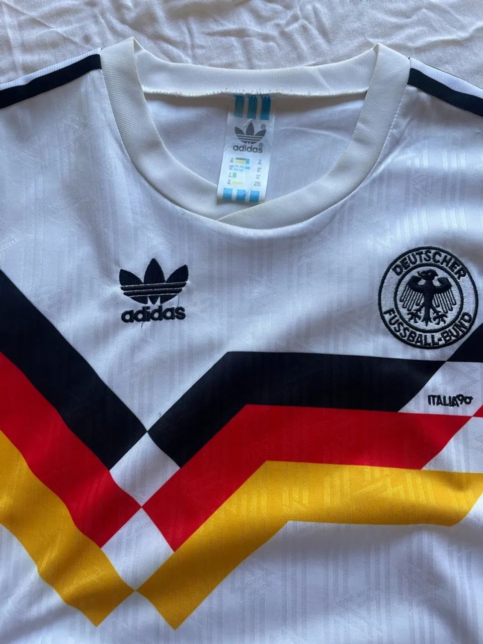 Camisa Alemanha 1990 retrô - Foto 5