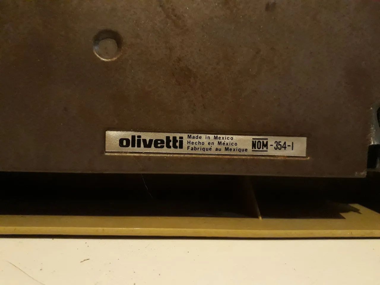 Olivetti Lettera 25 com bolsa original - Foto 5