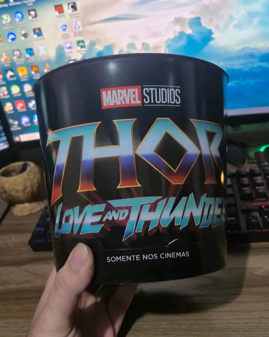 Balde Colecionável do Filme Thor 3 - Foto 2