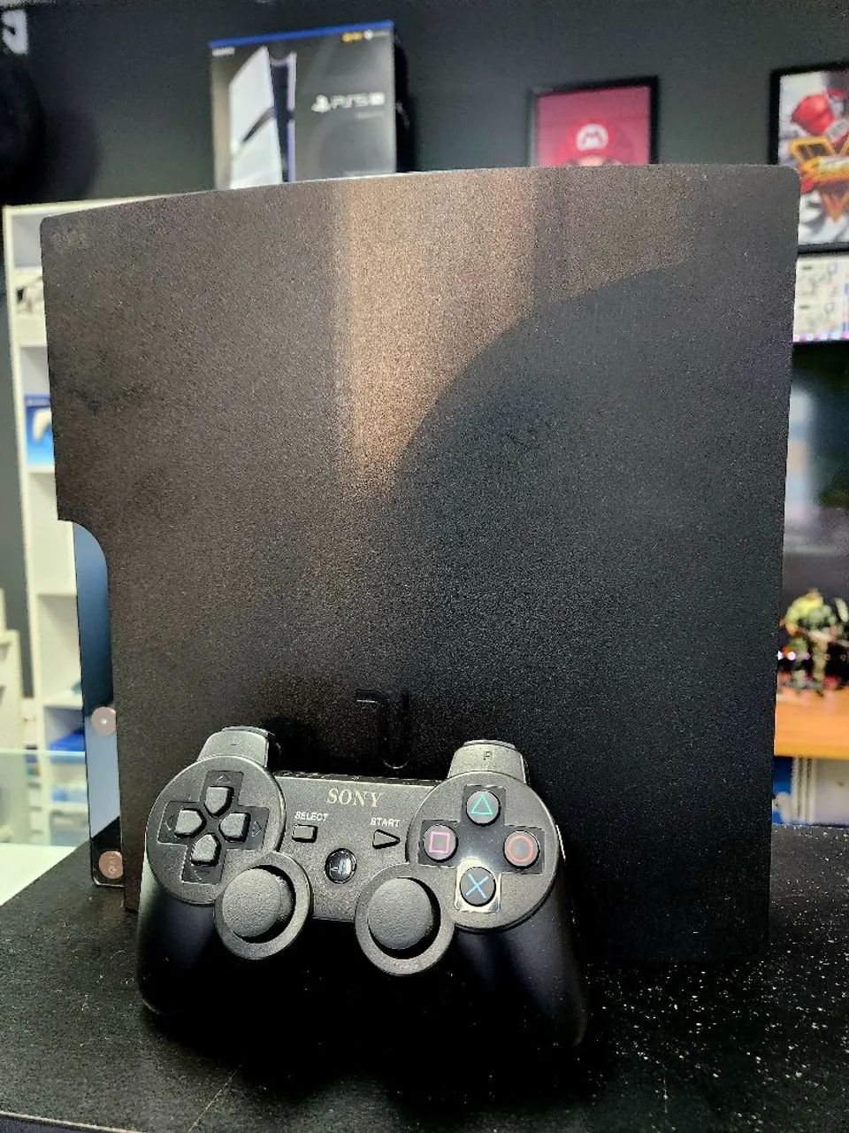 Ps3 slim original bloqueado com garantia  - Foto 3