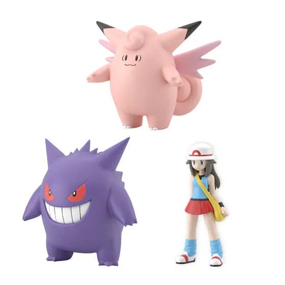 Pokemon Scale World Região de Kanto - Leaf, Clefairy e Gengar - Foto 3