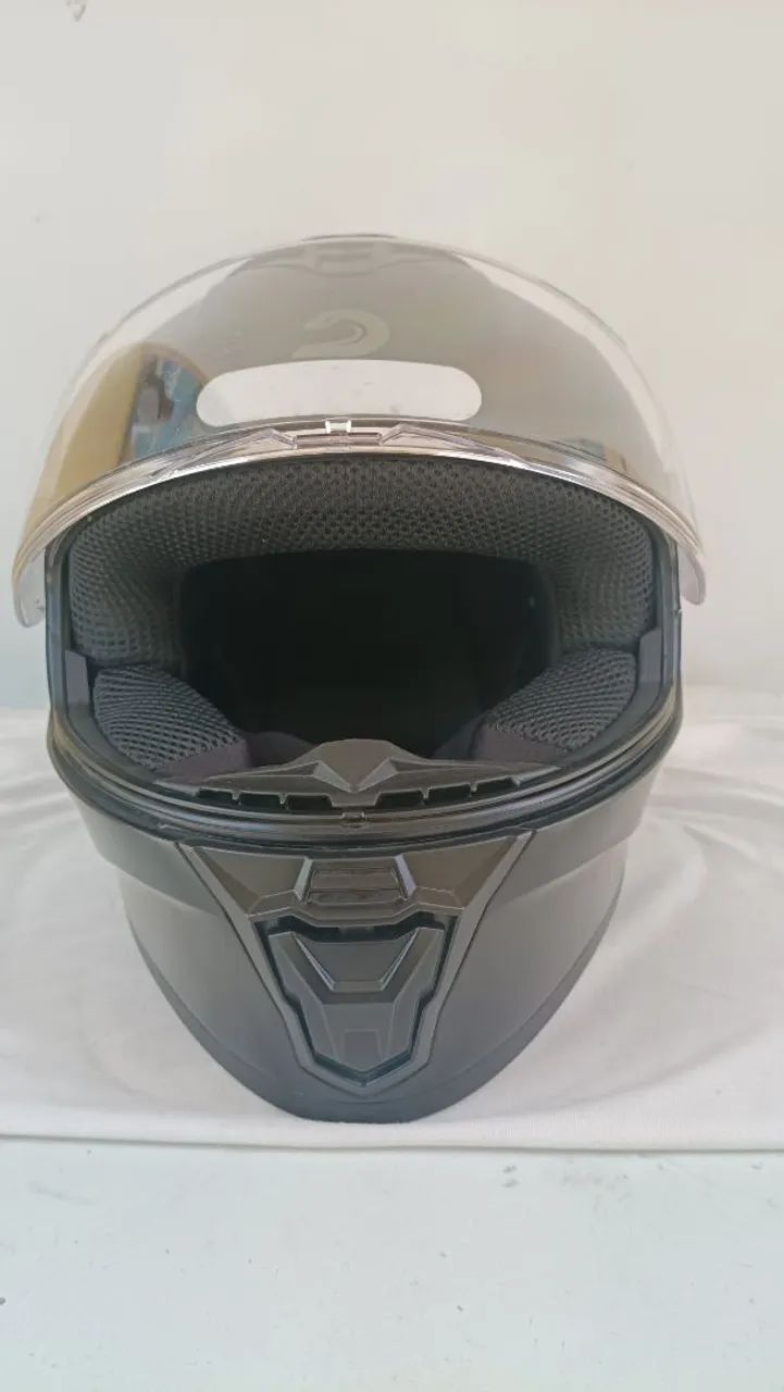 Capacete Raça Tech Black N58  - Foto 5