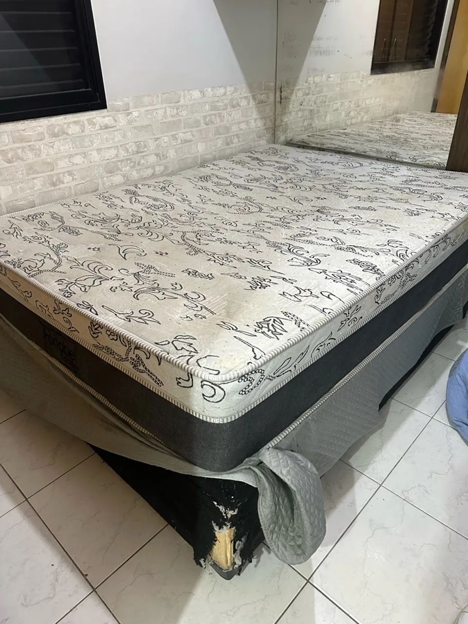Cama baú + colchão 