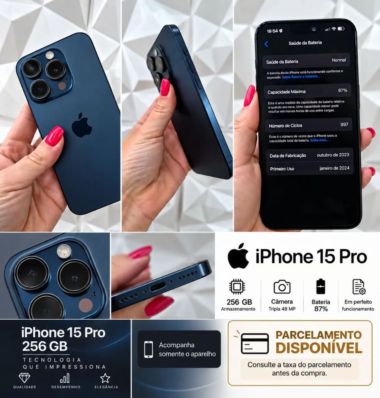 Iphone 15 pro 256gb