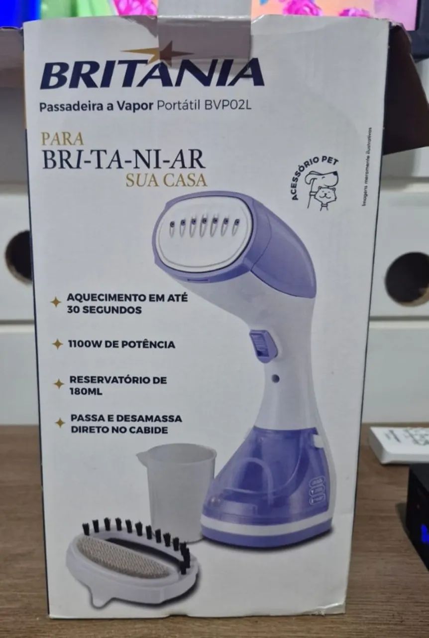 Passadeira a vapor Britânia  turbo  Sua Casa
