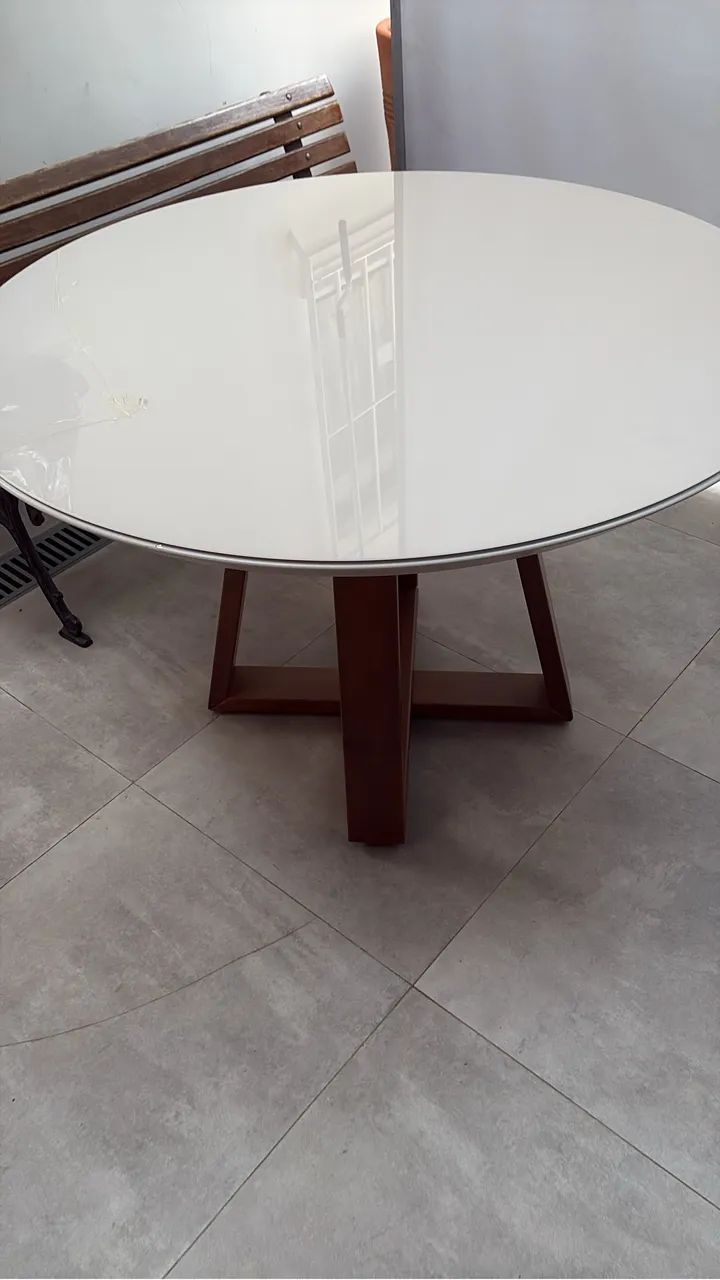 Mesa jantar redonda 1.10 m diametro 