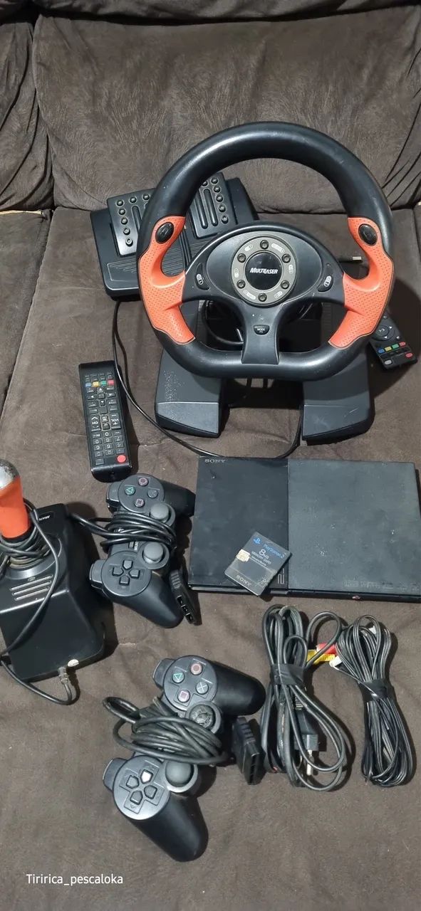 Ps2 reliquia com volante e pedais  - Foto 2