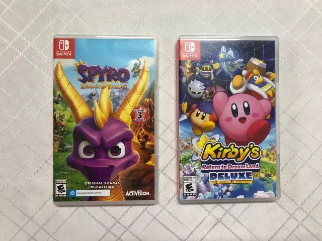 Combo 2 jogos Nintendo Switch