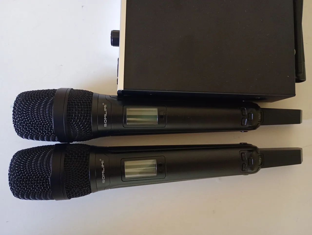 Microfone (Duplo) Sem Fio/Profissional/pronta entrega. - Foto 4