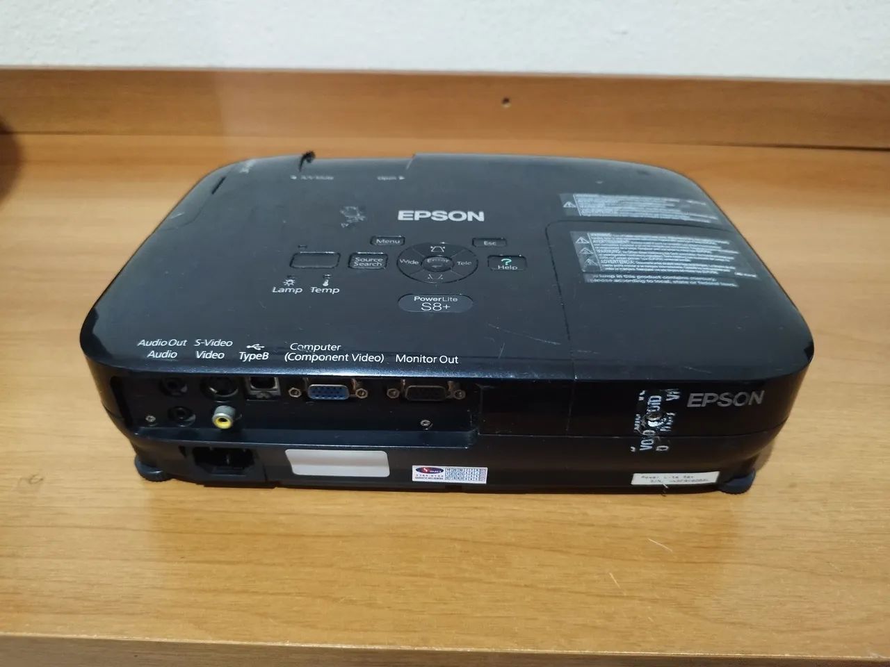 Projetor Epson Powerlite S8+ - Foto 3