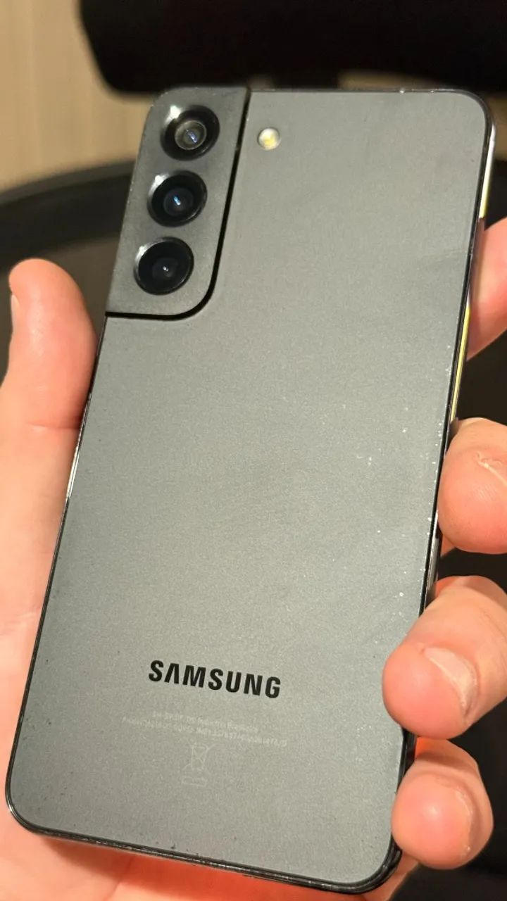 Samsung Galaxy S22 256GB - Preto - Com Caixa e Carregador