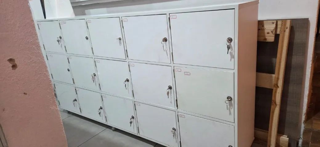 Escaninho em MDF com chave com 15 compartimentos  - Foto 5