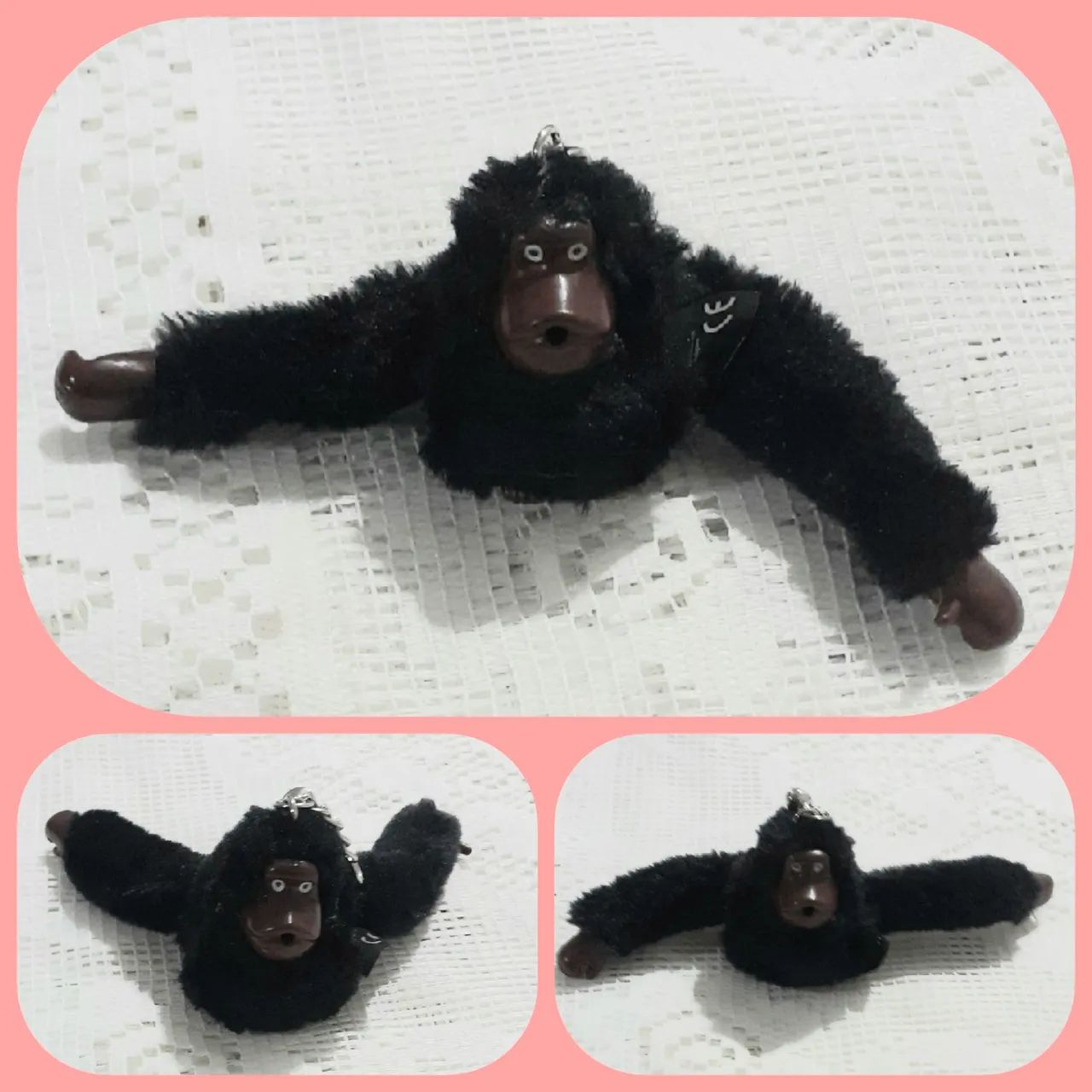 KIT de 3 MACAQUINHOS KIPLING ( ORIGINAL)