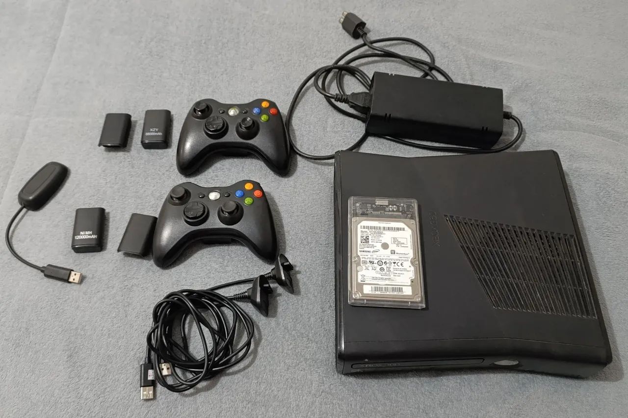 Xbox 360 desbloqueado.