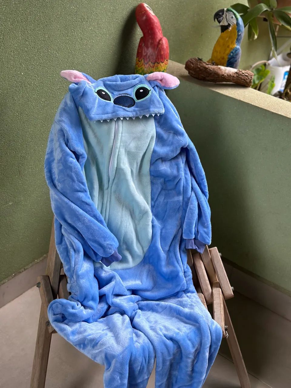 Pijama kigurumi stitch azul - Foto 3