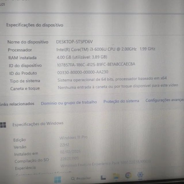 Notebook i3 sexta geração (barato) - Foto 2