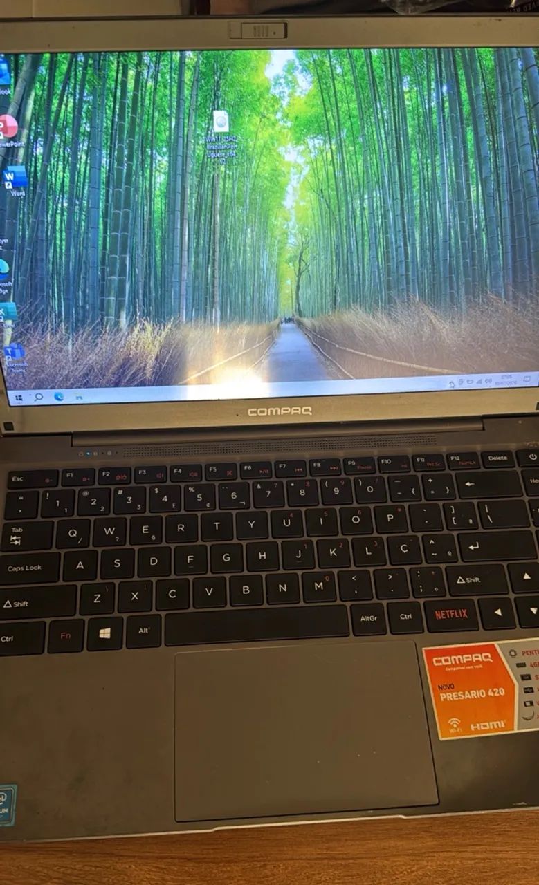 Notebook presario 420 Compaq  - Foto 2
