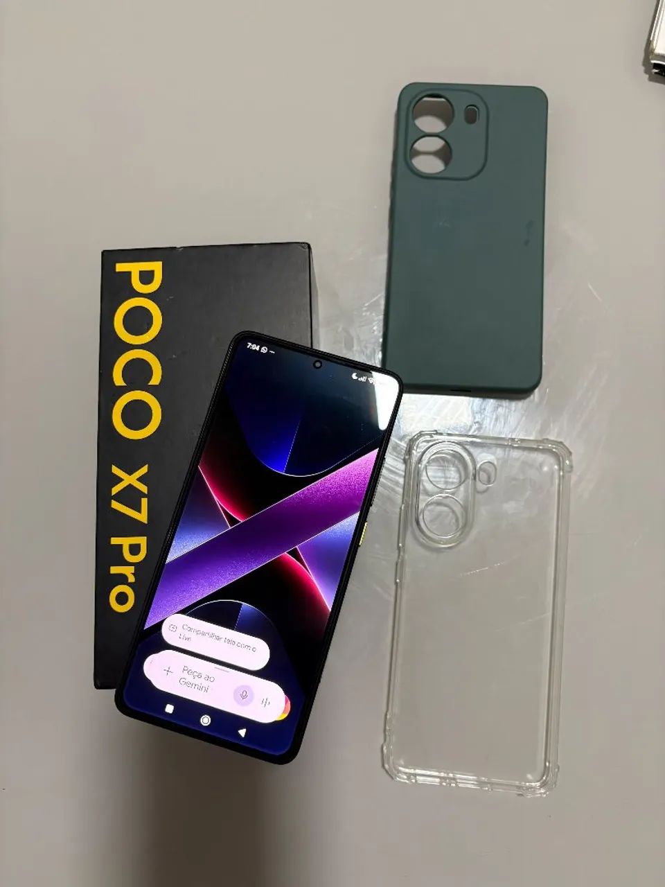 Xiaome poco X7 pro yellow