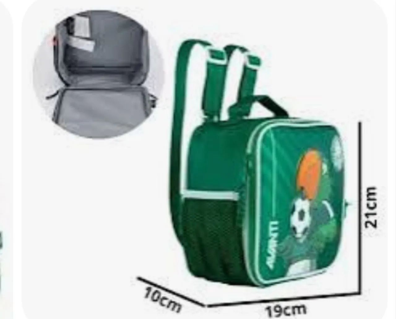 Mala escolar do Palmeiras kit 3 peças  - Foto 3