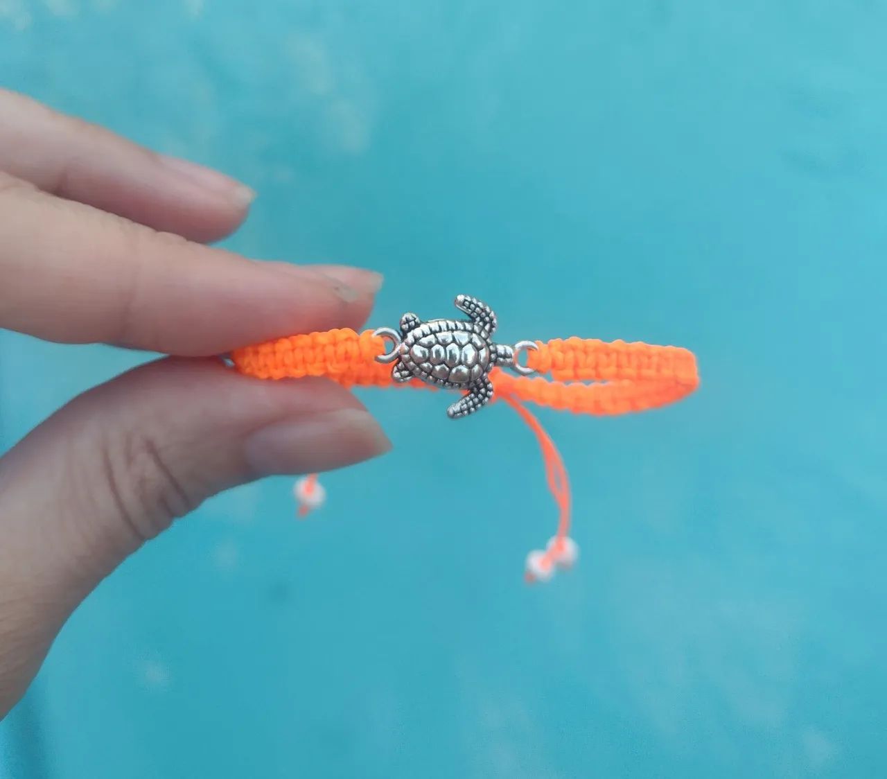 Pulseira Macramê Tartaruga  - Foto 4