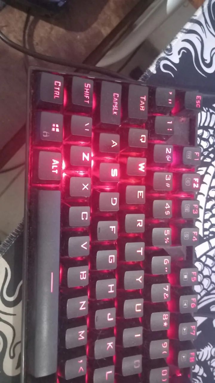 TECLADO KUMARA V2 (DEFEITO) NO LED - Foto 3