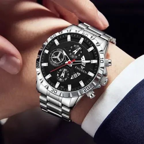 Relógio masculino esportivo quartz 