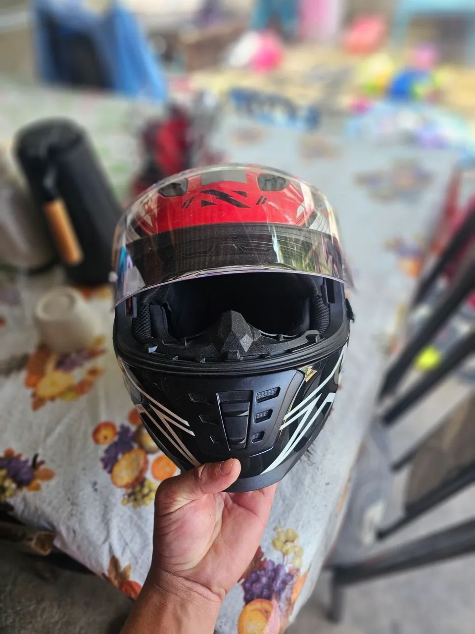 Capacete norisk Japão novinho  - Foto 3