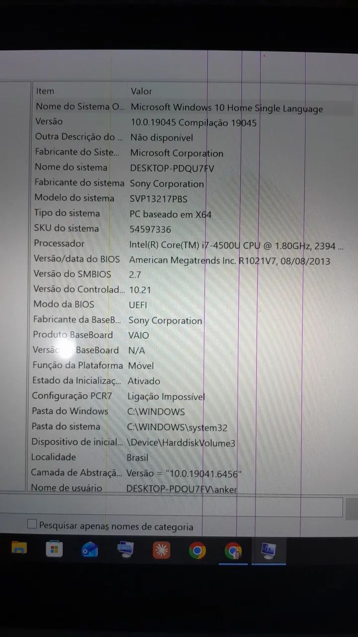 Notebook Sony VAIO core i7 8GB RAM SSD 128GB - touchscreen - Foto 4