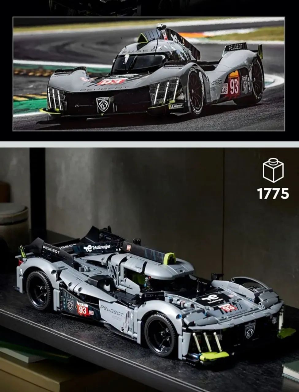 Lego Peugeot 9X8 24h Lê Mans - Hobbies e coleções - Chácaras Lidia
