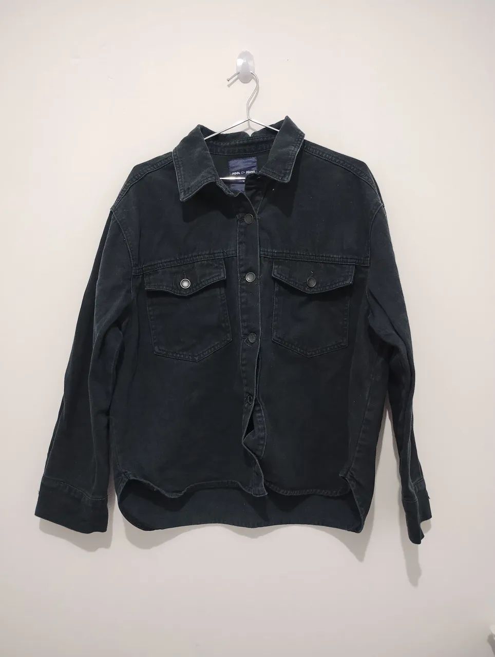 Jaqueta Jeans Preta - Tmn.:G - Pool